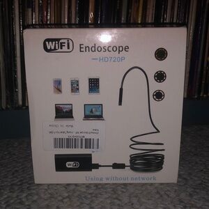 8mm X 5M Endoscope Snake WiFi 720HD Open Box